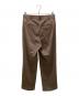 forme (フォルメ) Tuck lowwaist pants ベージュ サイズ:1：6000円