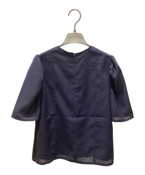 forme（フォルメ）forme (フォルメ) Puff Blouse ネイビー サイズ:Fの古着・服飾アイテム