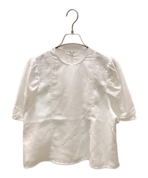 forme（フォルメ）forme (フォルメ) Puff Blouse ホワイト サイズ:FREEの古着・服飾アイテム