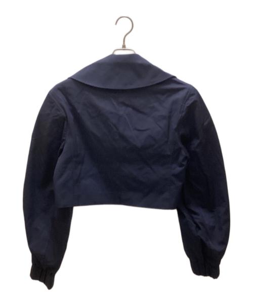 forme（フォルメ）forme (フォルメ) Short trench Coat ネイビー サイズ:Fの古着・服飾アイテム