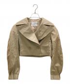 formeフォルメ）の古着「Short trench Coat」｜ベージュ