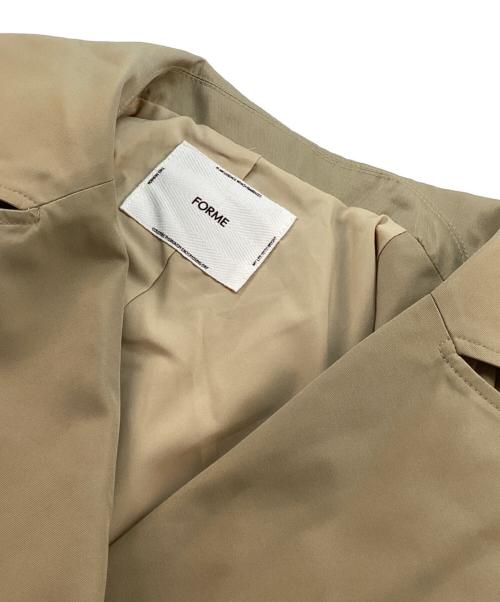 forme（フォルメ）forme (フォルメ) Short trench Coat ベージュ サイズ:Fの古着・服飾アイテム