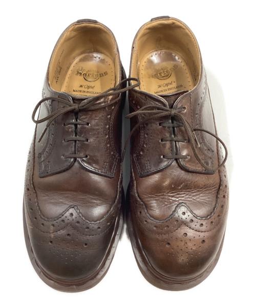 Dr.Martens（ドクターマーチン）Dr.Martens (ドクターマーチン) ウィングチップシューズ ブラウン サイズ:5の古着・服飾アイテム