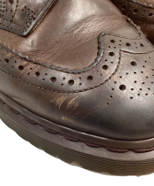 Dr.Martens（ドクターマーチン）Dr.Martens (ドクターマーチン) ウィングチップシューズ ブラウン サイズ:5の古着・服飾アイテム