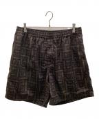 DAIWA PIER39ダイワ ピア39）の古着「テックイージーショーツバティック」｜ブラック×ブラウン