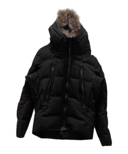 DESCENTE ALLTERRAIN（デザイント オルテライン）Descente ALLTERRAIN (デザイント オルテライン) SHIPS (シップス) 別注 水沢ダウン マウンテニア ダウンジャケット ブラック サイズ:Lの古着・服飾アイテム