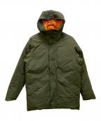 MAMMUTマムート）の古着「フローバーグ ハードシェル サーモ フーデッド コート アジアンフィット」｜カーキ