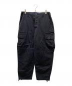 NAUTICAノーティカ）の古着「リップストップカーゴパンツ」｜ブラック