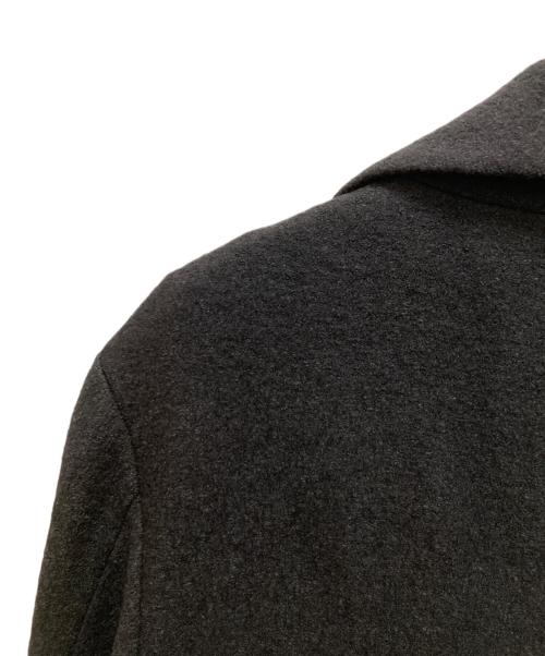 1PIU1UGUALE3 RELAX（ウノピゥウノウグァーレトレ リラックス）1piu1uguale3 relax (ウノピゥウノウグァーレトレ リラックス) ダブルブレストブークレロングコート ブラック サイズ:Lの古着・服飾アイテム