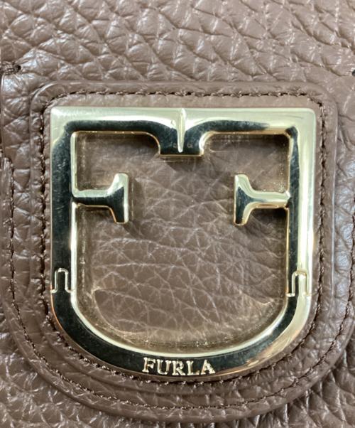 FURLA（フルラ）FURLA (フルラ) シャーリーショルダーバッグ ブラウンの古着・服飾アイテム