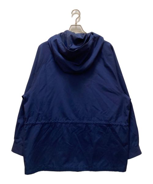 Eddie Bauer（エディーバウアー）Eddie Bauer (エディーバウアー) ヴィンテージフーデッドミリタリージャケット ネイビー サイズ:XLの古着・服飾アイテム