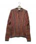 Coogi（クージー）の古着「3D編みクレイジーパターンニットポロシャツ」｜マルチカラー