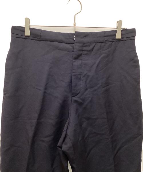 JIL SANDER（ジルサンダー）JIL SANDER (ジルサンダー) ウエストサイドボタンスラックス ネイビー サイズ:48の古着・服飾アイテム