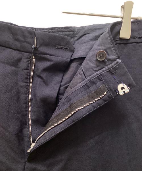 JIL SANDER（ジルサンダー）JIL SANDER (ジルサンダー) ウエストサイドボタンスラックス ネイビー サイズ:48の古着・服飾アイテム