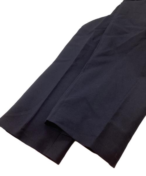 JIL SANDER（ジルサンダー）JIL SANDER (ジルサンダー) ウエストサイドボタンスラックス ネイビー サイズ:48の古着・服飾アイテム