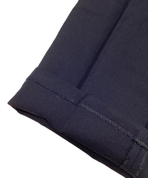 JIL SANDER（ジルサンダー）JIL SANDER (ジルサンダー) ウエストサイドボタンスラックス ネイビー サイズ:48の古着・服飾アイテム