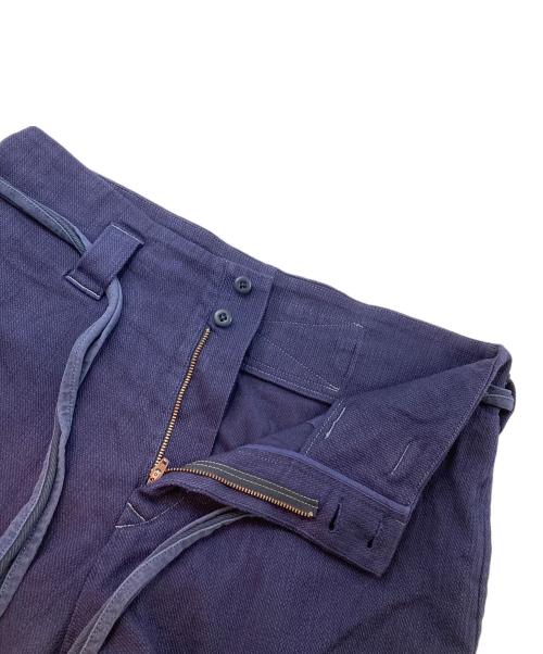 nicholas daley（ニコラス デイリー）nicholas daley (ニコラス デイリー) 刺し子パッチワークワイドパンツ ネイビー サイズ:30の古着・服飾アイテム