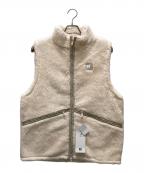 HELLY HANSENヘリーハンセン）の古着「ファイバーパイルウールコットンベスト」｜アイボリー