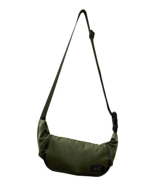 PORTER（ポーター）PORTER (ポーター) KAPTAIN SUNSHINE (キャプテンサンシャイン) コラボ タンカー トラベラーファニーバッグ カーキの古着・服飾アイテム