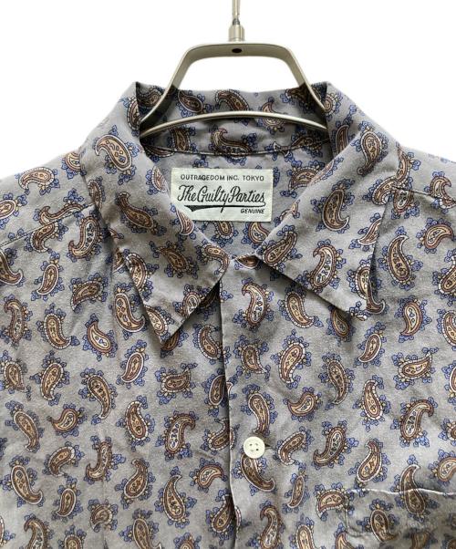 WACKO MARIA（ワコマリア）WACKO MARIA (ワコマリア) オープンカラーシャツ グレー サイズ:Lの古着・服飾アイテム