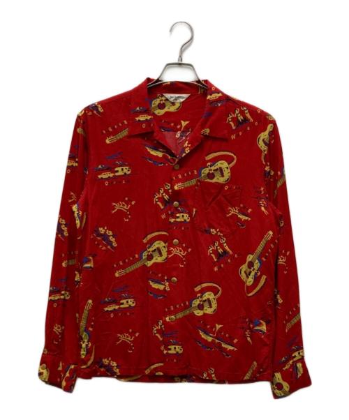 The Radiall（ザ・ラディアル）the radiall (ザ・ラディアル) レーヨンシャツ レッド サイズ:Mの古着・服飾アイテム