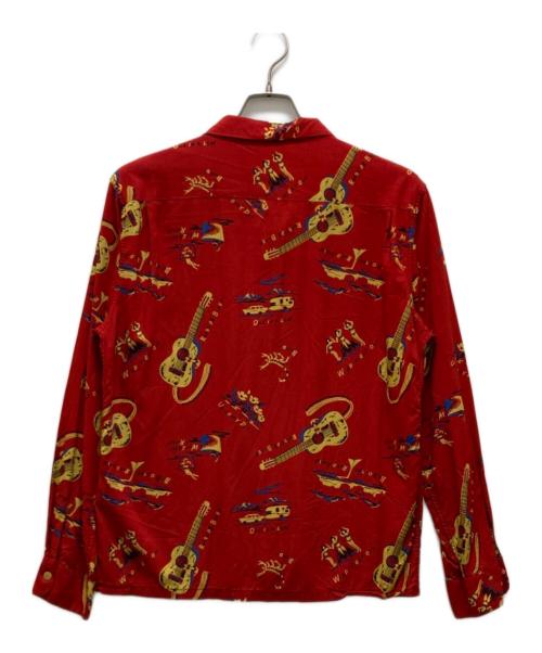 The Radiall（ザ・ラディアル）the radiall (ザ・ラディアル) レーヨンシャツ レッド サイズ:Mの古着・服飾アイテム