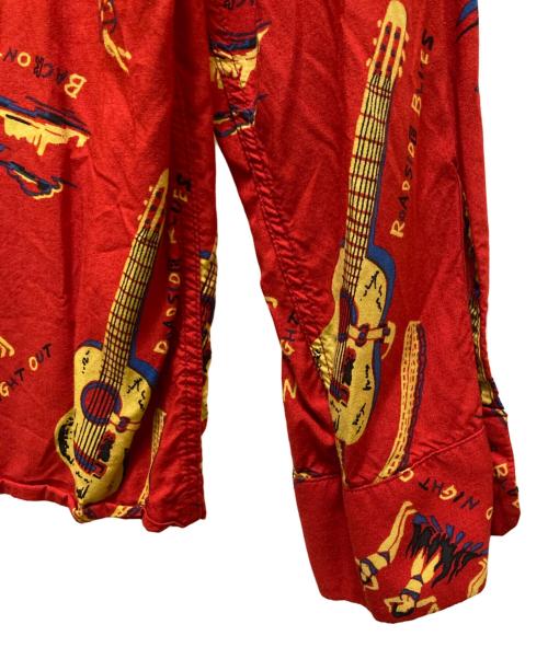 The Radiall（ザ・ラディアル）the radiall (ザ・ラディアル) レーヨンシャツ レッド サイズ:Mの古着・服飾アイテム