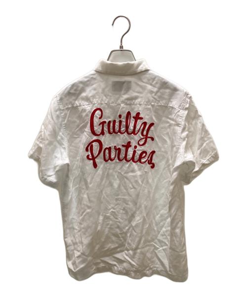 WACKO MARIA（ワコマリア）WACKO MARIA (ワコマリア) 刺繍デザインオープンカラーシャツ ホワイト サイズ:Mの古着・服飾アイテム