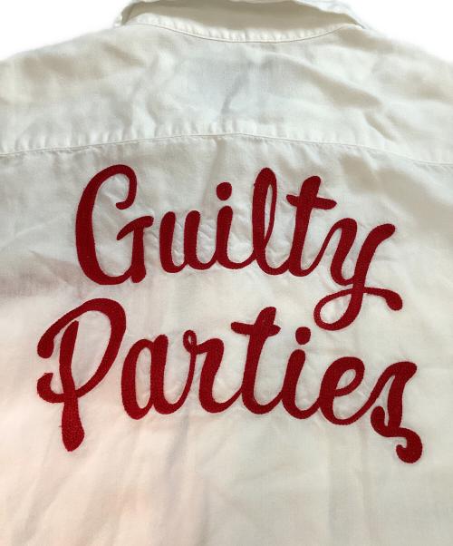 WACKO MARIA（ワコマリア）WACKO MARIA (ワコマリア) 刺繍デザインオープンカラーシャツ ホワイト サイズ:Mの古着・服飾アイテム