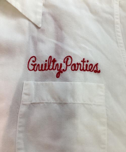 WACKO MARIA（ワコマリア）WACKO MARIA (ワコマリア) 刺繍デザインオープンカラーシャツ ホワイト サイズ:Mの古着・服飾アイテム