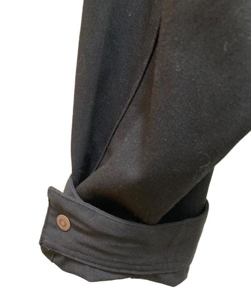 taras boulba（タラスブルバ）TARAS BOULBA (タラスブルバ) ファイアシールド ノーカラージャケット ブラック サイズ:Ⅼ 未使用品の古着・服飾アイテム