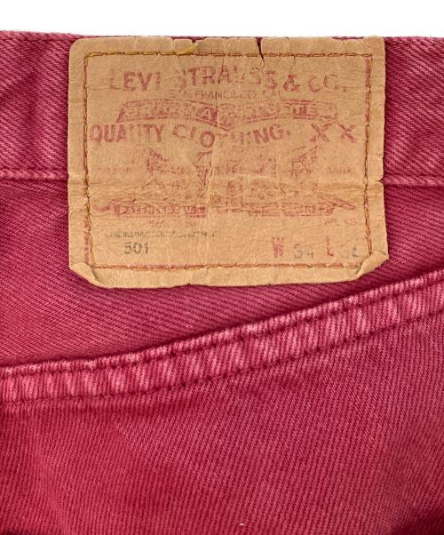 LEVI'S（リーバイス）LEVI'S (リーバイス) デニムパンツ レッド サイズ:W34の古着・服飾アイテム