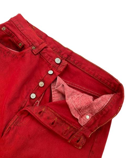 LEVI'S（リーバイス）LEVI'S (リーバイス) 501 デニムパンツ レッド サイズ:W33の古着・服飾アイテム