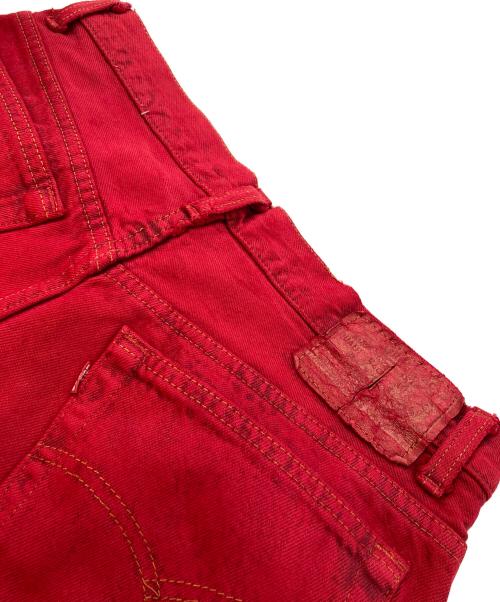 LEVI'S（リーバイス）LEVI'S (リーバイス) 501 デニムパンツ レッド サイズ:W33の古着・服飾アイテム