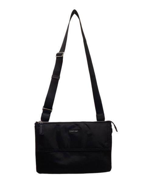 Calvin Klein（カルバンクライン）Calvin Klein (カルバンクライン) ユーティリティポケットクロスボディバッグ ブラックの古着・服飾アイテム