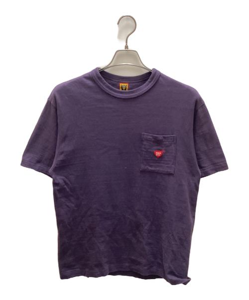 HUMAN MADE（ヒューマンメイド）HUMAN MADE (ヒューマンメイド) タイガーバックプリントTシャツ ネイビー サイズ:Mの古着・服飾アイテム