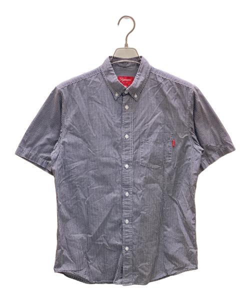 SUPREME（シュプリーム）SUPREME (シュプリーム) supreme ギンガム チェック  BDシャツ ホワイトネイビー サイズ:Mの古着・服飾アイテム