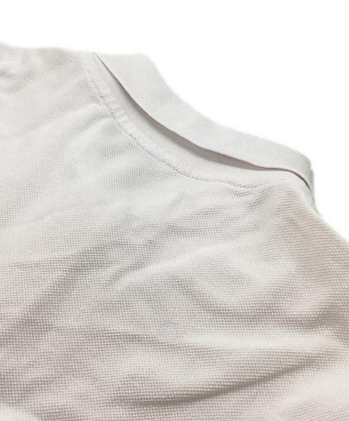 KENZO（ケンゾー）KENZO (ケンゾー) ロゴパッチポロシャツ ホワイト サイズ:Sの古着・服飾アイテム