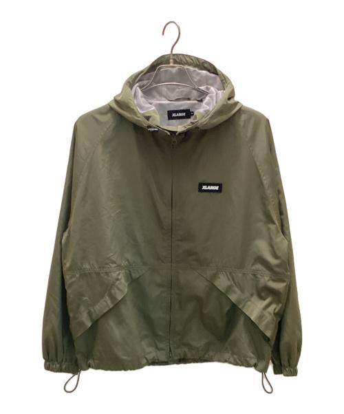 X-LARGE（エクストララージ）X-LARGE (エクストララージ) HOODED MOUNTAIN JACKET グリーン サイズ:Sの古着・服飾アイテム