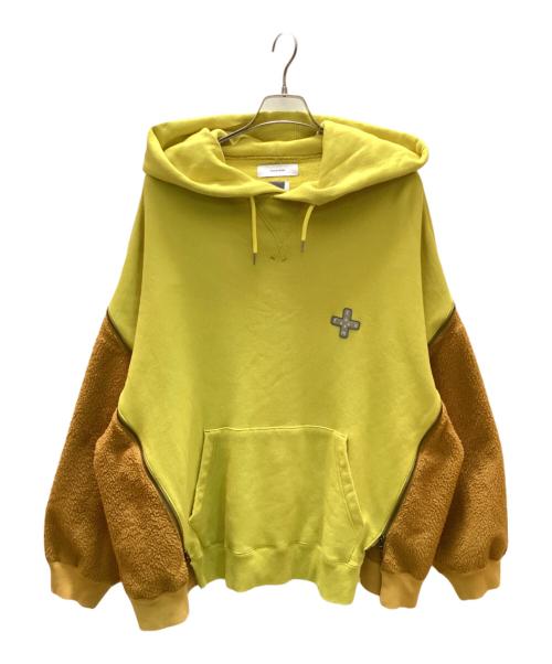 FACETASM（ファセッタズム）FACETASM (ファセッタズム) フリースジッパーフーディー イエロー サイズ:5の古着・服飾アイテム