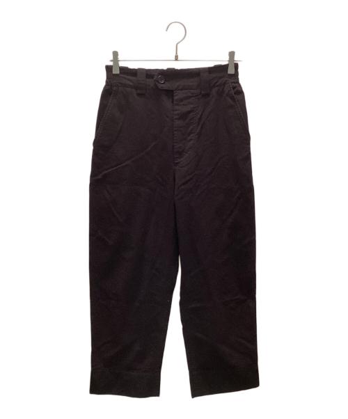 MARGARET HOWELL（マーガレットハウエル）MARGARET HOWELL (マーガレットハウエル) ウールコットンパンツ ブラック サイズ:Sの古着・服飾アイテム