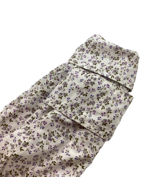 Paul Smith London（ポールスミスロンドン）Paul Smith London (ポールスミスロンドン) フラワーデザインレギュラーカラーシャツ ホワイト サイズ:ＸＬの古着・服飾アイテム