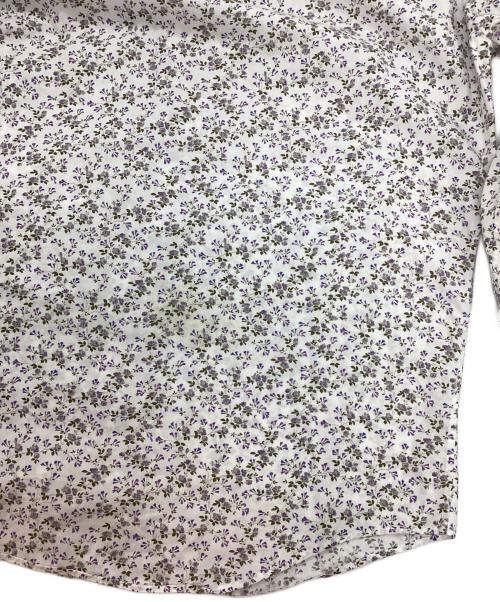 Paul Smith London（ポールスミスロンドン）Paul Smith London (ポールスミスロンドン) フラワーデザインレギュラーカラーシャツ ホワイト サイズ:ＸＬの古着・服飾アイテム