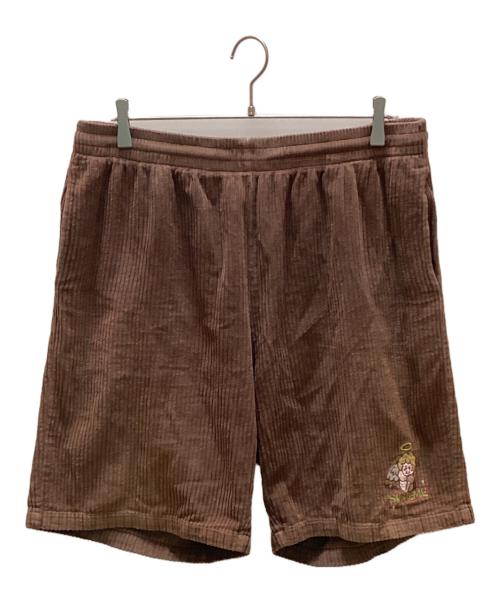 SUPREME（シュプリーム）SUPREME (シュプリーム) コーデュロイ エンジェルエンブロイダリー ショートパンツ ブラウン サイズ:XLの古着・服飾アイテム