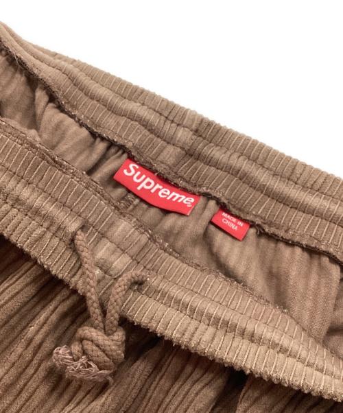 SUPREME（シュプリーム）SUPREME (シュプリーム) コーデュロイ エンジェルエンブロイダリー ショートパンツ ブラウン サイズ:XLの古着・服飾アイテム