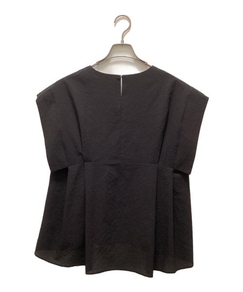 COLLAGE GALLARDAGALANTE（コラージュ ガリャルダガランテ）COLLAGE GALLARDAGALANTE (コラージュ ガリャルダガランテ) カラミウエストタックブラウス ブラック サイズ:FREEの古着・服飾アイテム