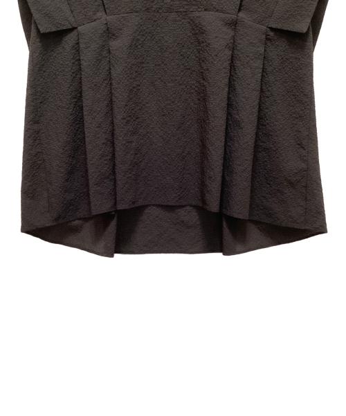 COLLAGE GALLARDAGALANTE（コラージュ ガリャルダガランテ）COLLAGE GALLARDAGALANTE (コラージュ ガリャルダガランテ) カラミウエストタックブラウス ブラック サイズ:FREEの古着・服飾アイテム