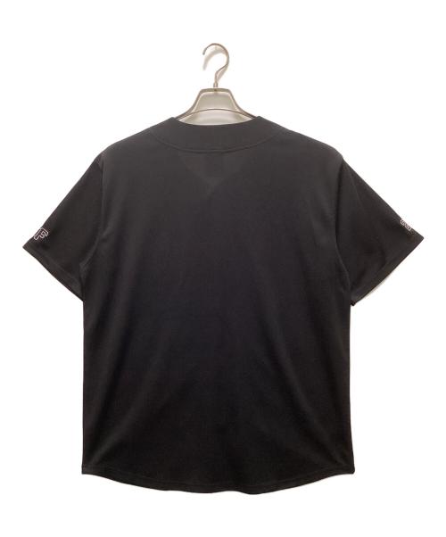HUF（ハフ）HUF (ハフ) H-STAR BASEBALL SHIRT ブラック サイズ:Lの古着・服飾アイテム