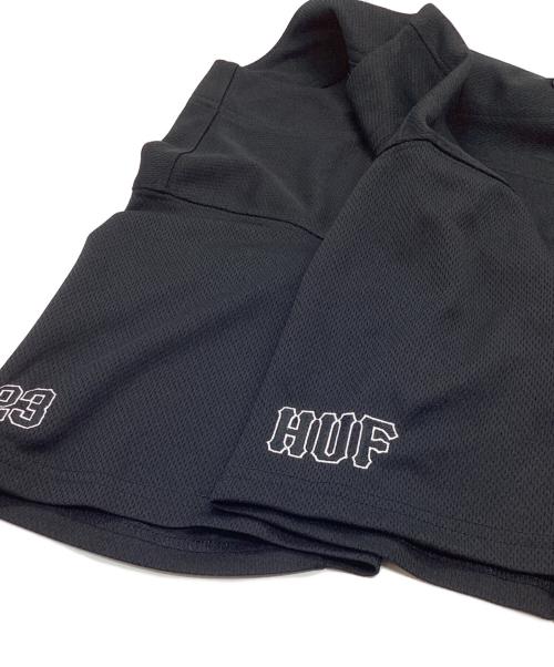 HUF（ハフ）HUF (ハフ) H-STAR BASEBALL SHIRT ブラック サイズ:Lの古着・服飾アイテム