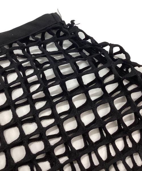 MAISON SPECIAL（メゾンスペシャル）MAISON SPECIAL (メゾンスペシャル) ビックメッシュトップス ブラック サイズ:FREEの古着・服飾アイテム